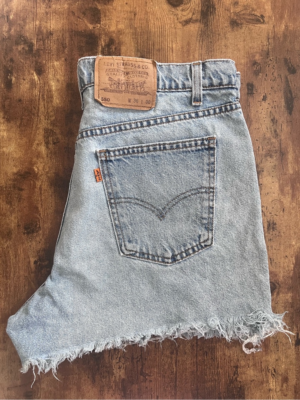 Vintage Orange Tab Levi Cut-Offs🔸